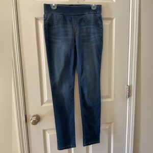 Sonoma Womens Good For Life Blue 6 Regular Leggings